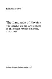 Tapa de The Language of Physics