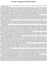 Tapa de The language wars