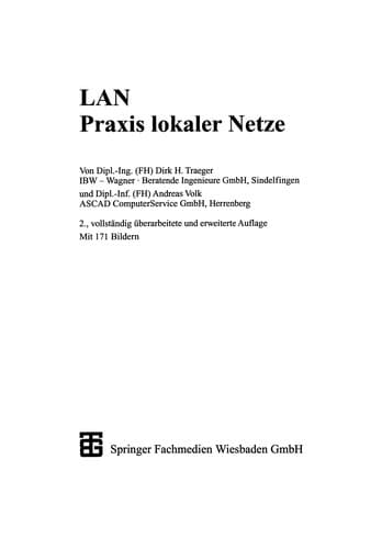 Tapa de LAN Praxis lokaler Netze