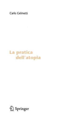 Tapa de La pratica dell’atopia