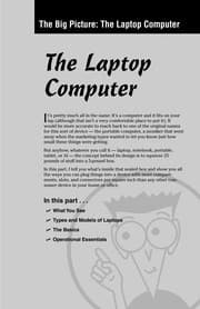 Tapa de Laptops for dummies quick reference