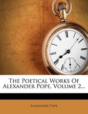 Tapa de The Poetical Works Of Alexander Pope, Volume 2...