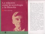 Tapa de Relacion Entre La Sociologia Y La Filos (Ensayo)
