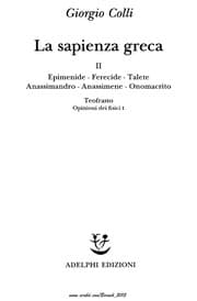 Tapa de La Sapienza grega