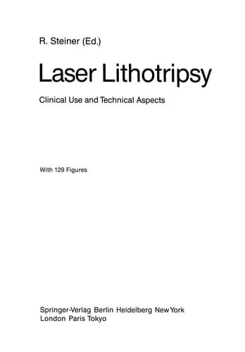 Tapa de Laser Lithotripsy