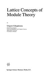 Tapa de Lattice Concepts of Module Theory