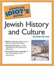 Tapa de The Complete Idiot's Guide to Jewish History