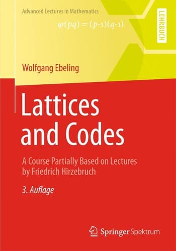 Tapa de Lattices and Codes