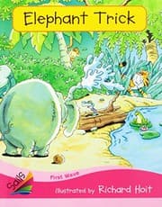 Tapa de Rigby Sails First Wave: Leveled Reader Elephant Trick, Satellite