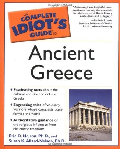 Tapa de Complete idiot's guide to ancient Greece