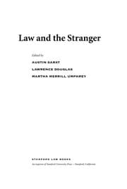 Tapa de Law and the stranger