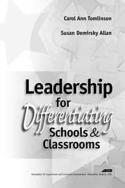 Tapa de Leadership for differentiating schools & classrooms