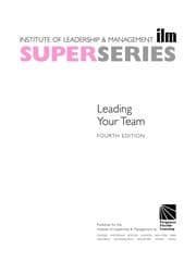 Tapa de Leading Your Team Super Series