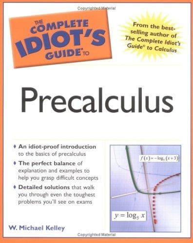 Tapa de The Complete Idiot's Guide to Precalculus