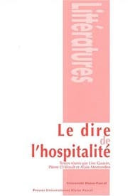 Tapa de Le dire de l'hospitalité