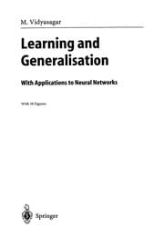 Tapa de Learning and Generalisation