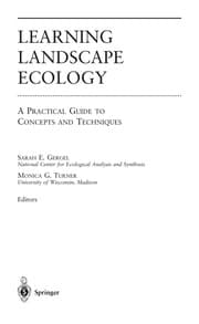 Tapa de Learning landscape ecology