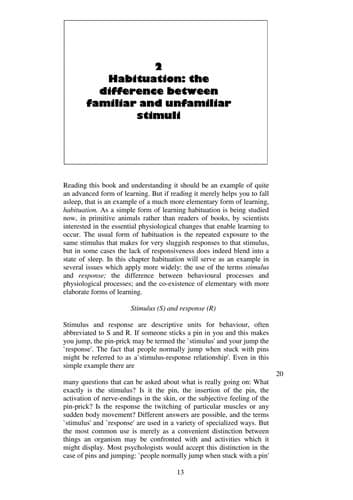 Tapa de Learning and reinforcement