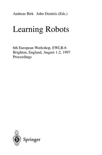 Tapa de Learning Robots