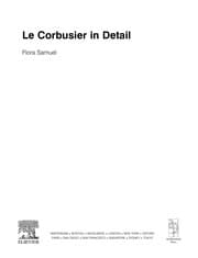 Tapa de Le Corbusier in detail