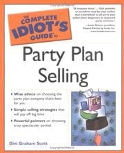 Tapa de The Complete Idiot's Guide to Party Plan Selling