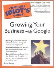 Tapa de The Complete Idiot's Guide to Growing Your Business with Google
