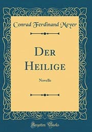 Tapa de Der Heilige: Novelle (Classic Reprint)