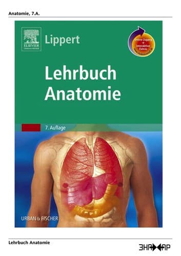 Tapa de Lehrbuch Anatomie