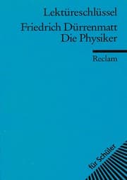 Tapa de Friedrich Dürrenmatt, Die Physiker