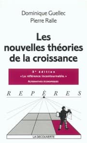 Tapa de Les nouvelles théories de la croissance
