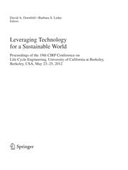 Tapa de Leveraging Technology for a Sustainable World