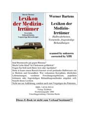 Tapa de Lexikon der Medizin-Irrtümer