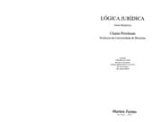 Tapa de Lógica jurídica