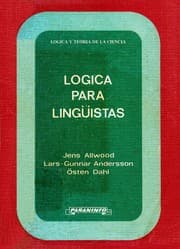 Tapa de Lógica para lingüistas