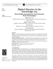 Tapa de The semantic web