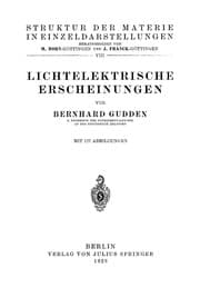 Tapa de Lichtelektrische Erscheinungen