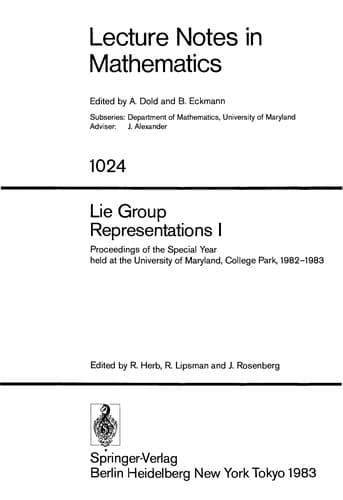 Tapa de Lie group representations
