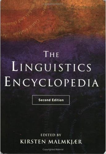 Tapa de Linguistics Encyclopedia