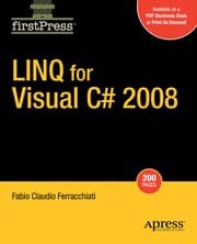 Tapa de LINQ for Visual C# 2008