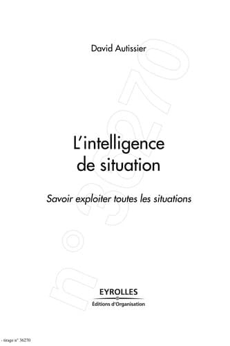 Tapa de L'intelligence de situation