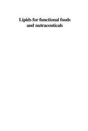 Tapa de Lipids for functional foods and nutraceuticals