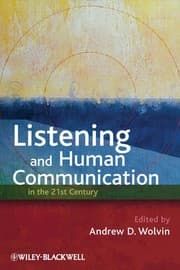 Tapa de Listening and human communication in the 21st century