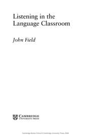 Tapa de Listening in the Language Classroom