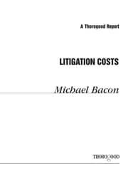 Tapa de Litigation costs