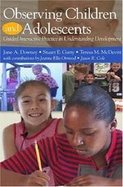 Tapa de Observing Children and Adolescents - CD-ROM