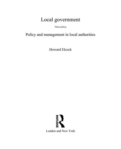 Tapa de Local government