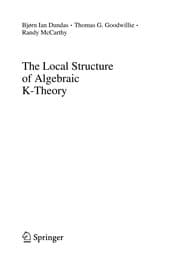 Tapa de The Local Structure of Algebraic K-Theory