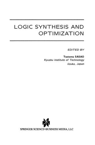 Tapa de Logic Synthesis and Optimization