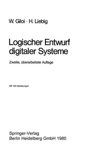 Tapa de Logischer Entwurf digitaler Systeme