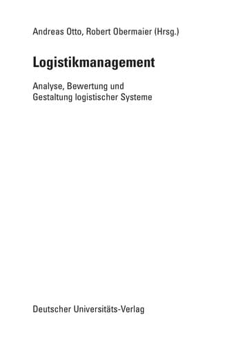 Tapa de Logistikmanagement